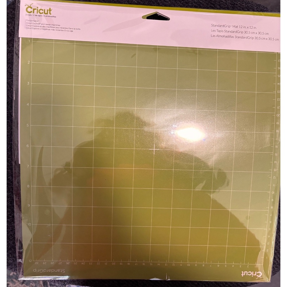 Cricut Standard Grip Machine Mat, 12" x 12" (2 ct)
